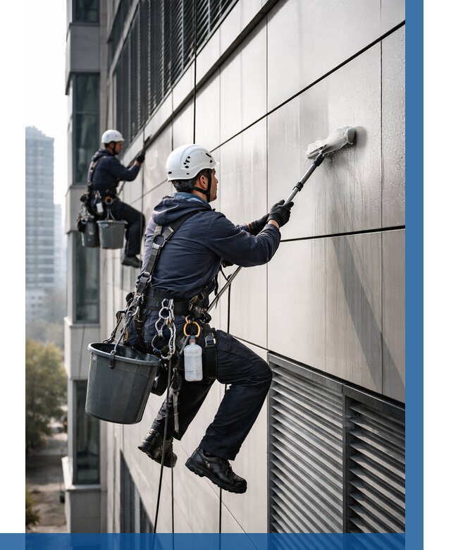 Мойка вентилируемого фасада в Коврове от 256 р. | ВЫСОТНИК-Квр