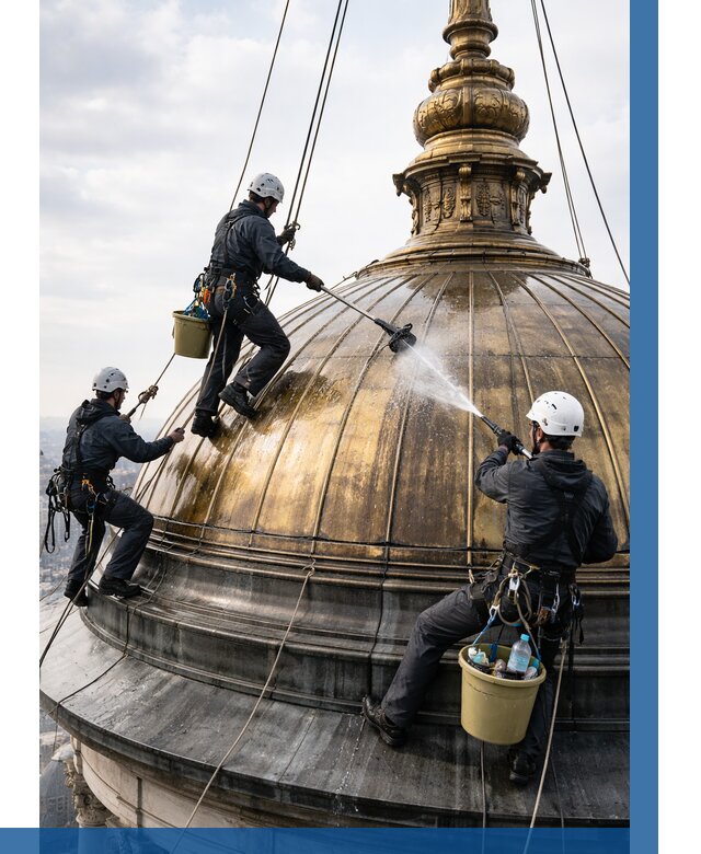 Мойка куполов и шпилей в Коврове от 8186 р. - заказать | ВЫСОТНИК-Квр