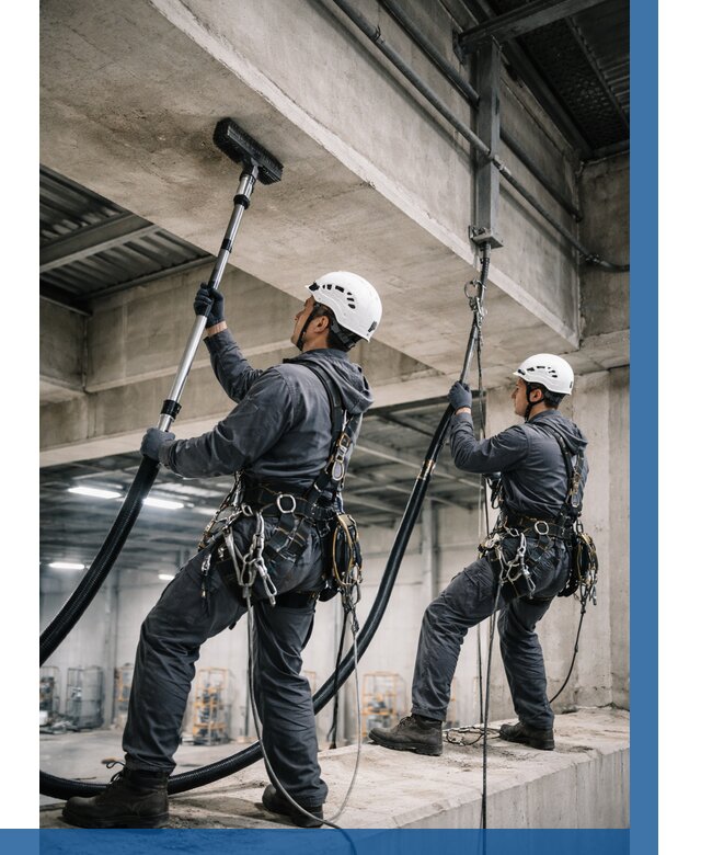 Обеспыливание потолочных конструкций в Коврове от 256 р. |ВЫСОТНИК-Квр