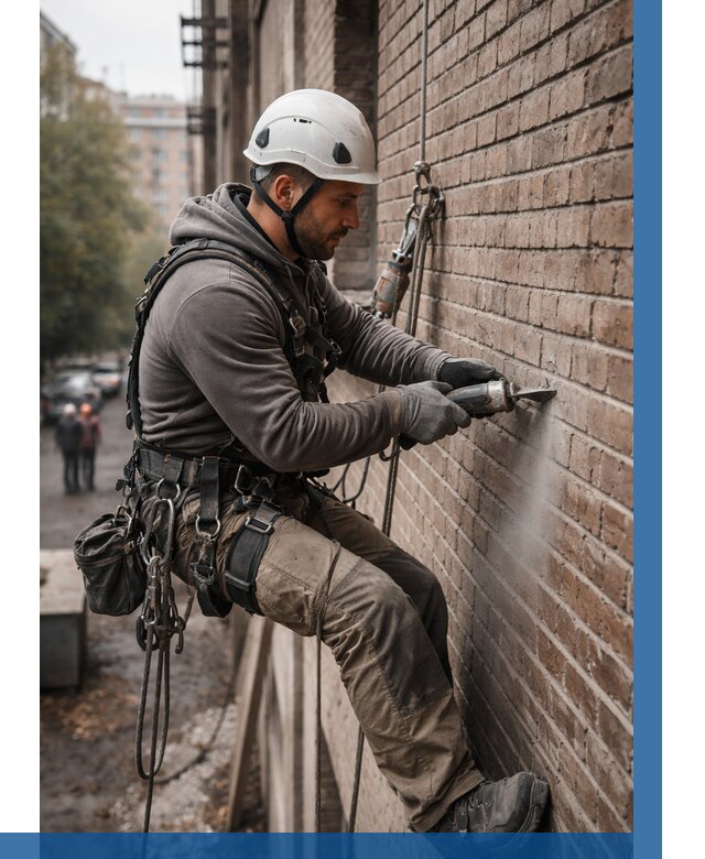 Расшивка кирпичных швов в Коврове от 614 р. | ВЫСОТНИК-Квр