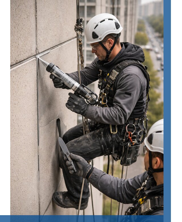 Первичная герметизация швов в Коврове от 614 р. | ВЫСОТНИК-Квр