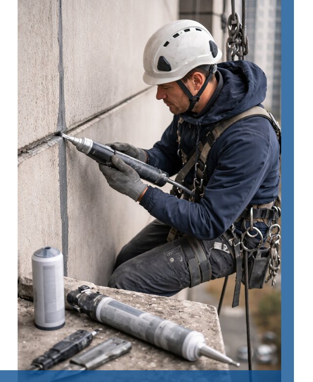 Вторичная герметизация швов в Коврове от 460 р. | ВЫСОТНИК-Квр