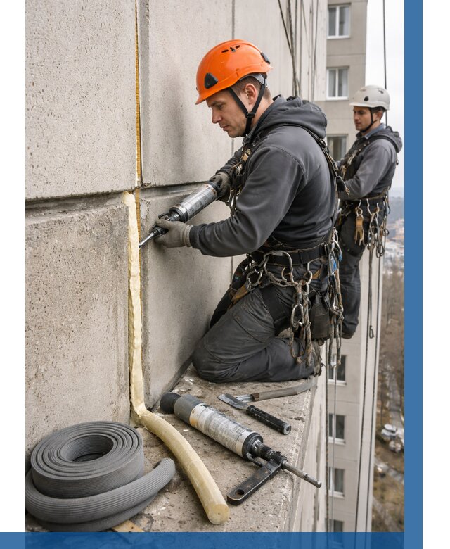 Теплый шов межпанельные швы в Коврове от 716 р. | ВЫСОТНИК-Квр