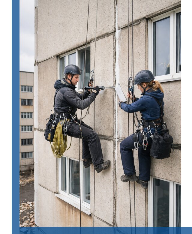 Герметизация межпанельных швов тёплым швом в Коврове