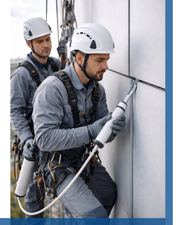 Герметизация швов вилатермом в Коврове от 614 р. | ВЫСОТНИК-Квр