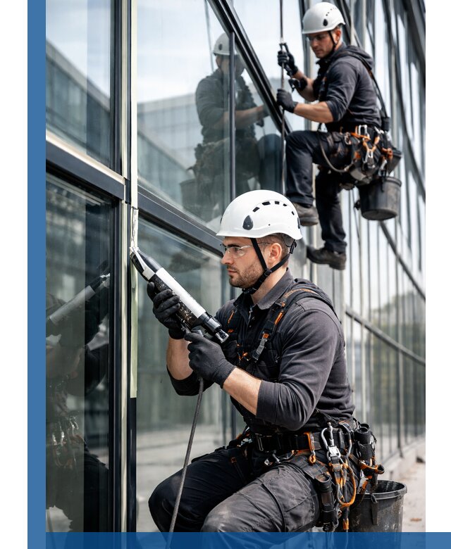 Герметизация витражных швов в Коврове для зданий и фасадов