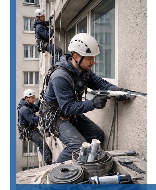 Герметизация швов лоджии в Коврове профессионально и надежно