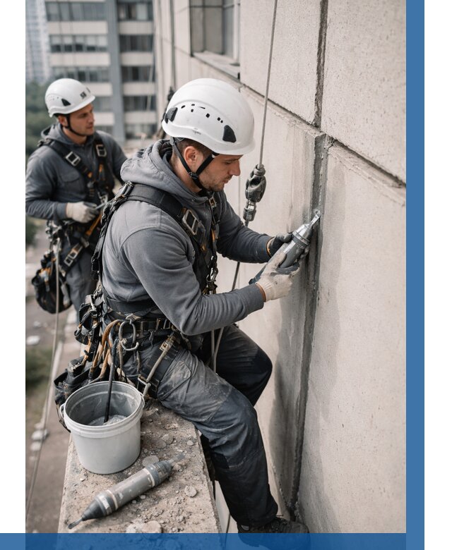 Ремонт деформационных швов здания в Коврове от 1023 р. | ВЫСОТНИК-Квр