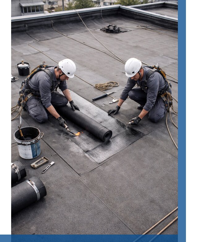 Ремонт мягкой кровли под ключ в Коврове от 716 р. | ВЫСОТНИК-Квр