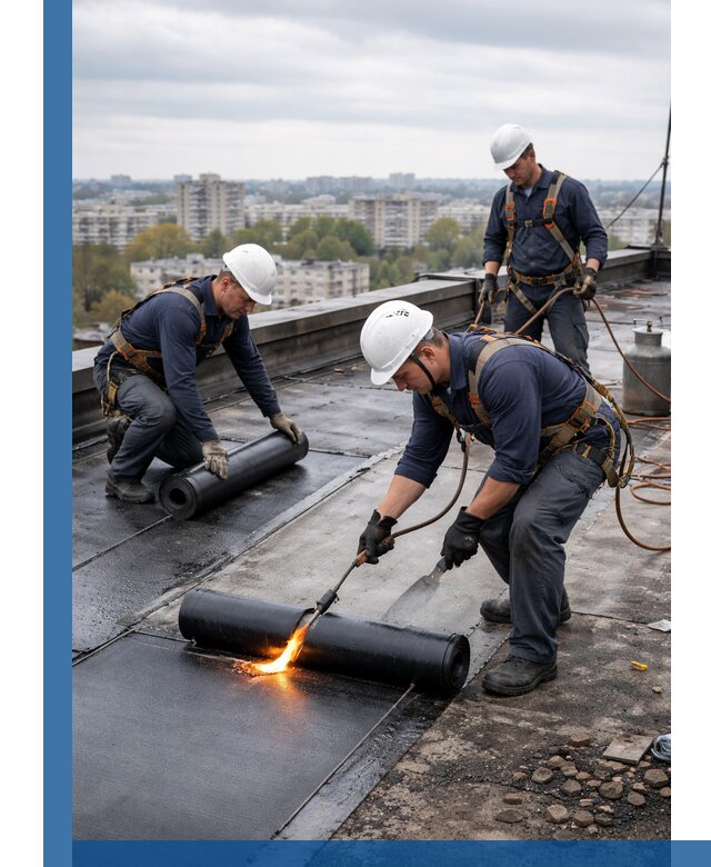 Ремонт наплавляемой кровли в Коврове качественно и надежно