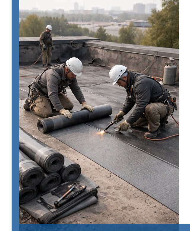 Монтаж мягкой кровли в Коврове профессионально и надежно