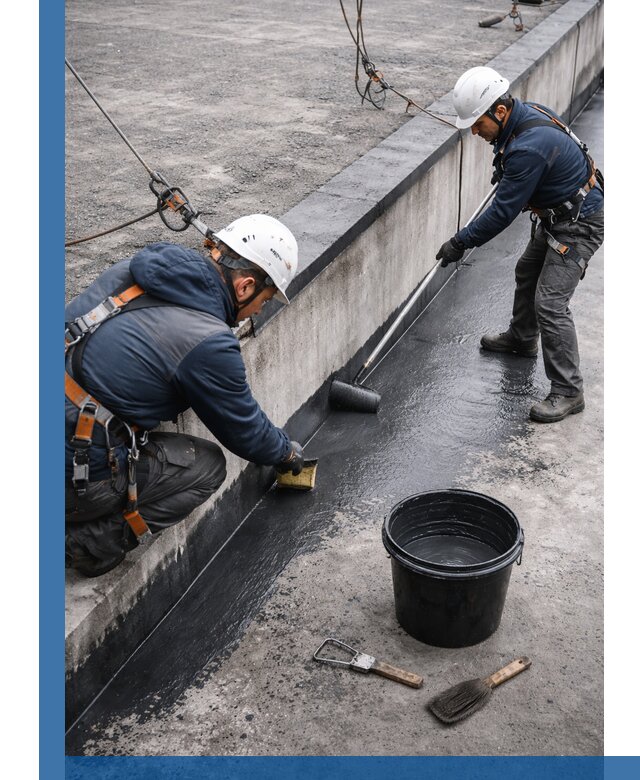 Гидроизоляция кровли жидкой резиной профессионально в Коврове