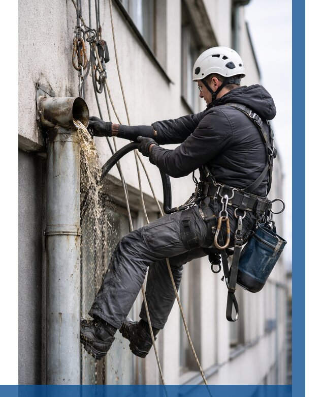 Прочистка водосточных труб в Коврове от 3581 р. | ВЫСОТНИК-Квр