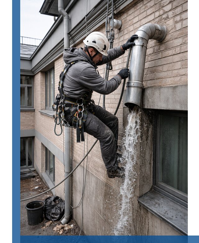 Профессиональная прочистка водосточных труб в Коврове с гарантией