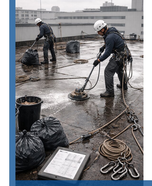 Плановая очистка кровли по графику в Коврове для безопасности