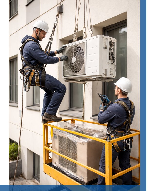 Демонтаж внешнего блока кондиционера в Коврове от 3581 р. | ВЫСОТНИК-Квр