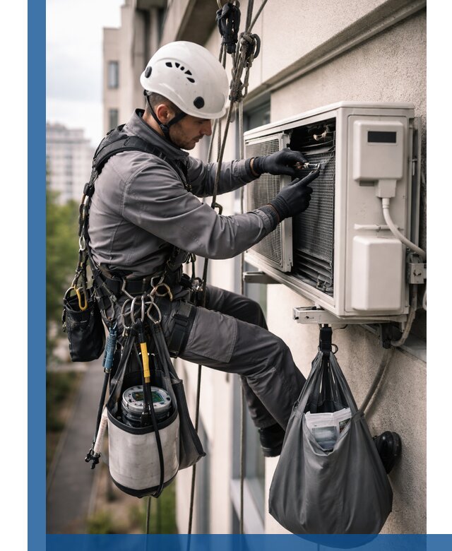 Обслуживание внешнего блока кондиционера в Коврове профессионально