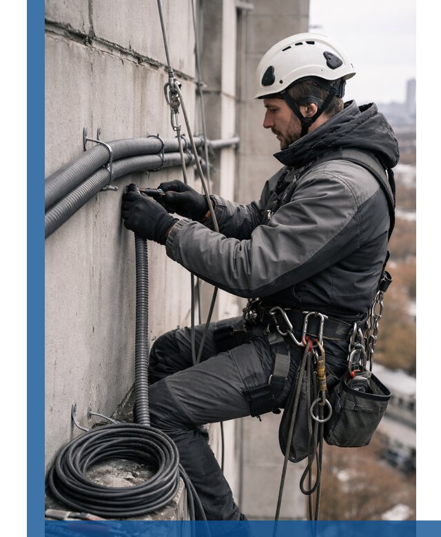 Профессиональный монтаж гофры для кабеля в Коврове с гарантией