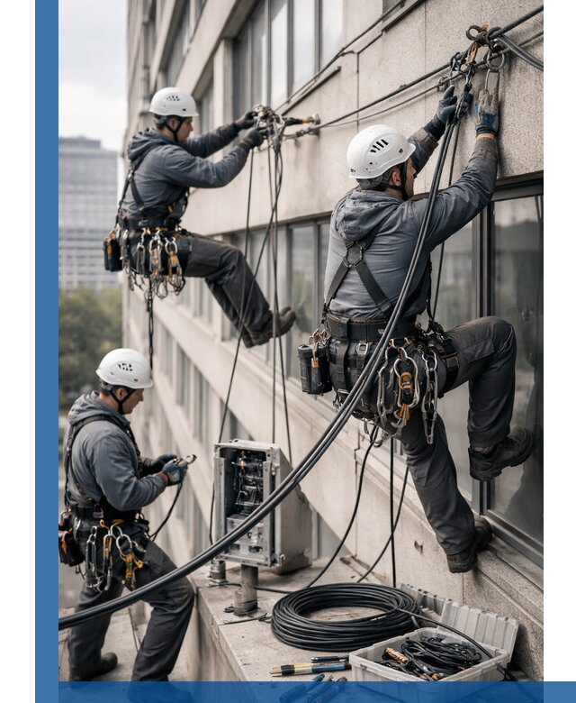 Прокладка оптоволоконного кабеля в Коврове под ключ с тестированием