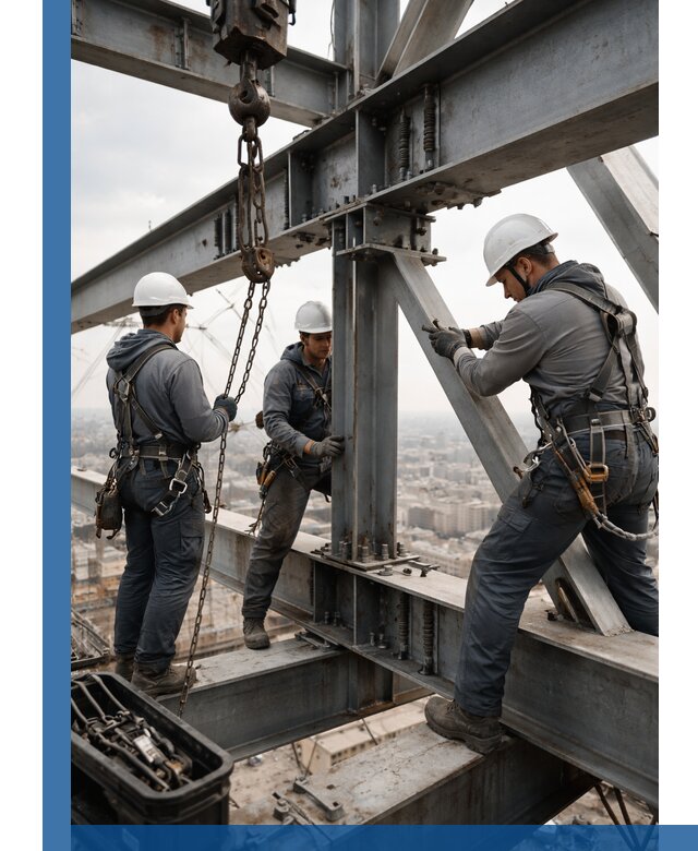 Профессиональный монтаж металлоконструкций на высоте в Коврове