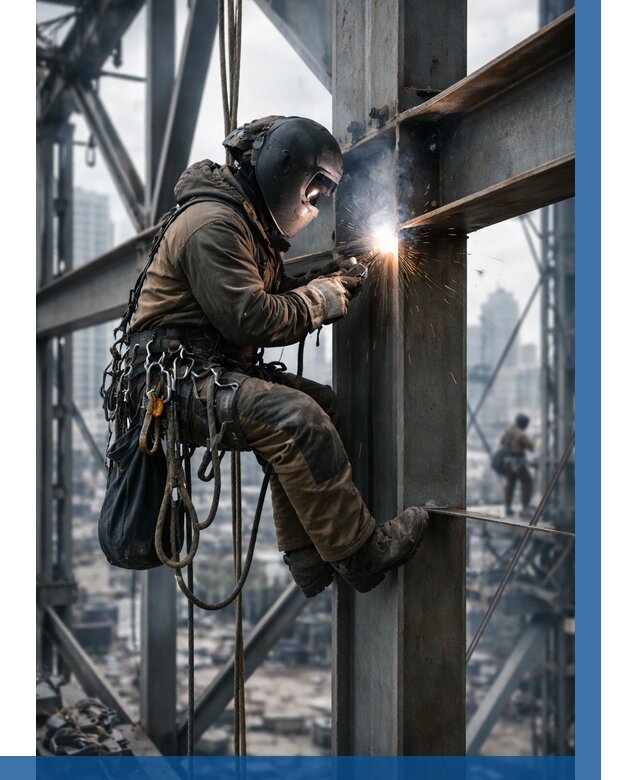 Высотные сварочные работы в Коврове от 3581 р. | ВЫСОТНИК-Квр