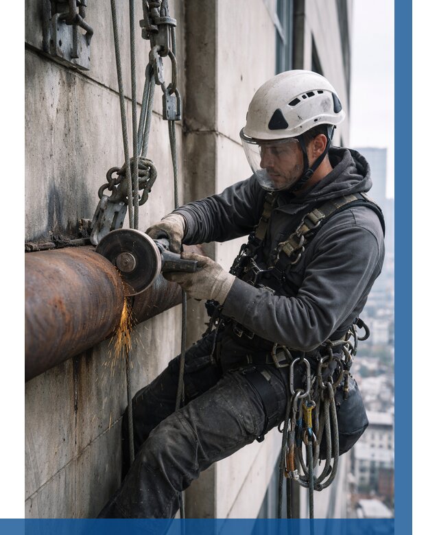 Резка металла на высоте в Коврове по цене от 4604 р. | ВЫСОТНИК-Квр