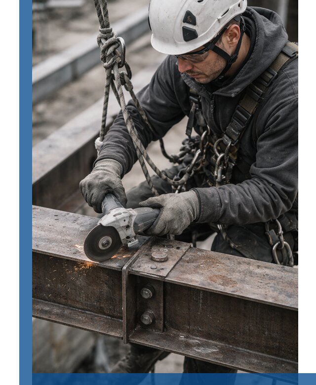 Резка металла на высоте в Коврове для зданий и конструкций