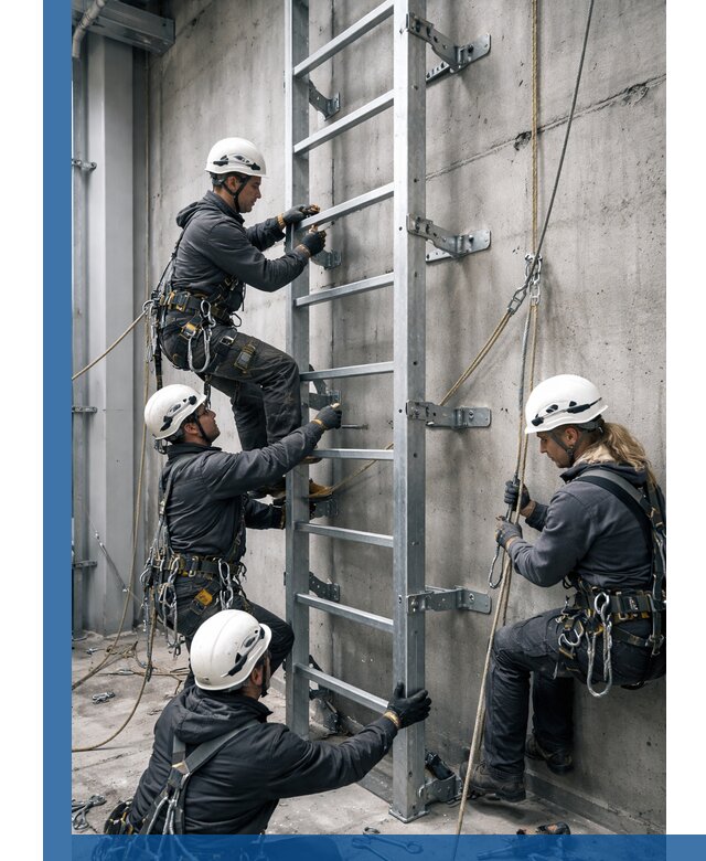 Монтаж металлических лестниц в Коврове под ключ со гарантией