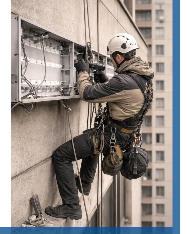 Ремонт вывески на высоте в Коврове от 4604 р. | ВЫСОТНИК-Квр