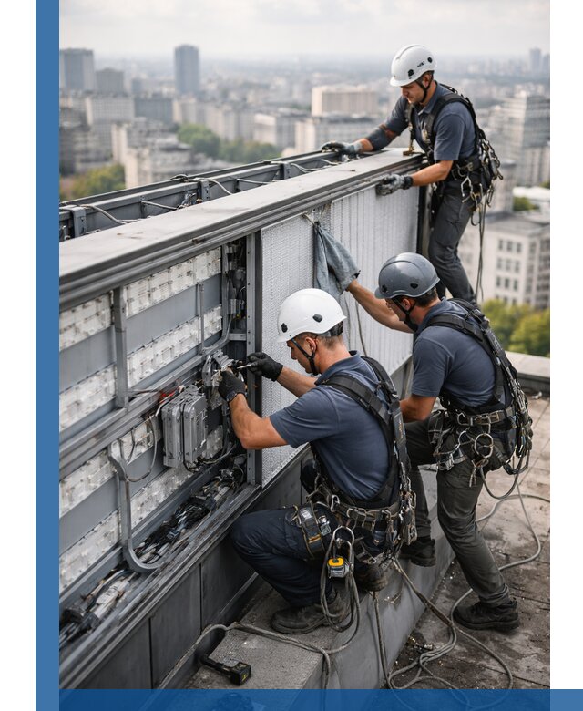 Профессиональное обслуживание крышной рекламы в Коврове под ключ