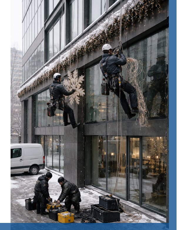 Демонтаж новогоднего оформления в Коврове от 5628 р. | ВЫСОТНИК-Квр