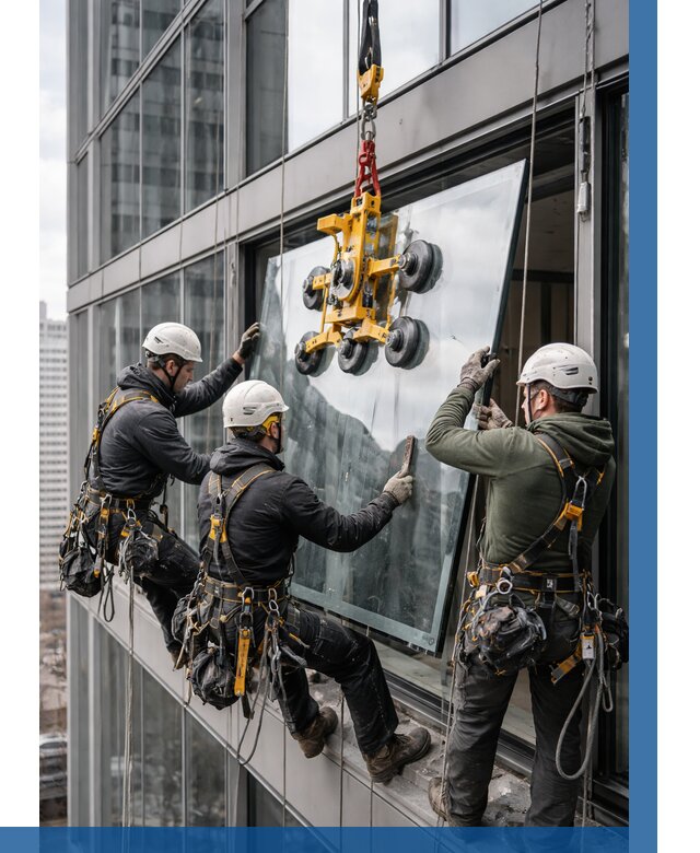 Фасадное остекление зданий под ключ в Коврове от 10232 р. | ВЫСОТНИК-Квр