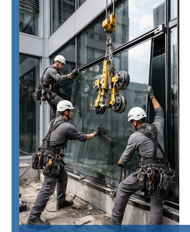 Структурное остекление фасадов в Коврове монтаж и обслуживание