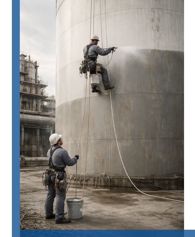 Покраска стальных резервуаров и емкостей в Коврове профессионально