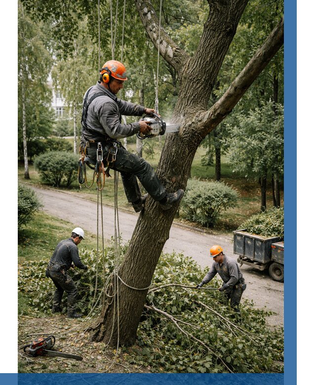 Кронирование деревьев в Коврове от 6651 р. | ВЫСОТНИК-Квр