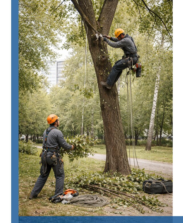 Санитарная обрезка деревьев в Коврове, профессионально и безопасно