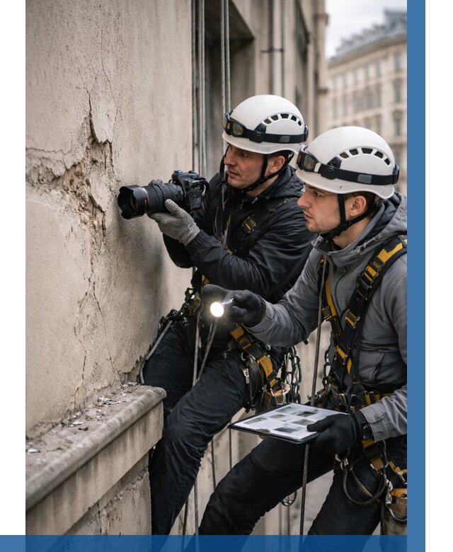 Фотофиксация дефектов фасада в Коврове от 4604 р. | ВЫСОТНИК-Квр