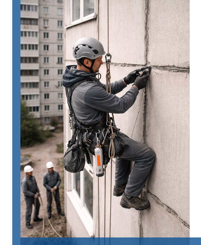 Обследование межпанельных швов и герметизация в Коврове